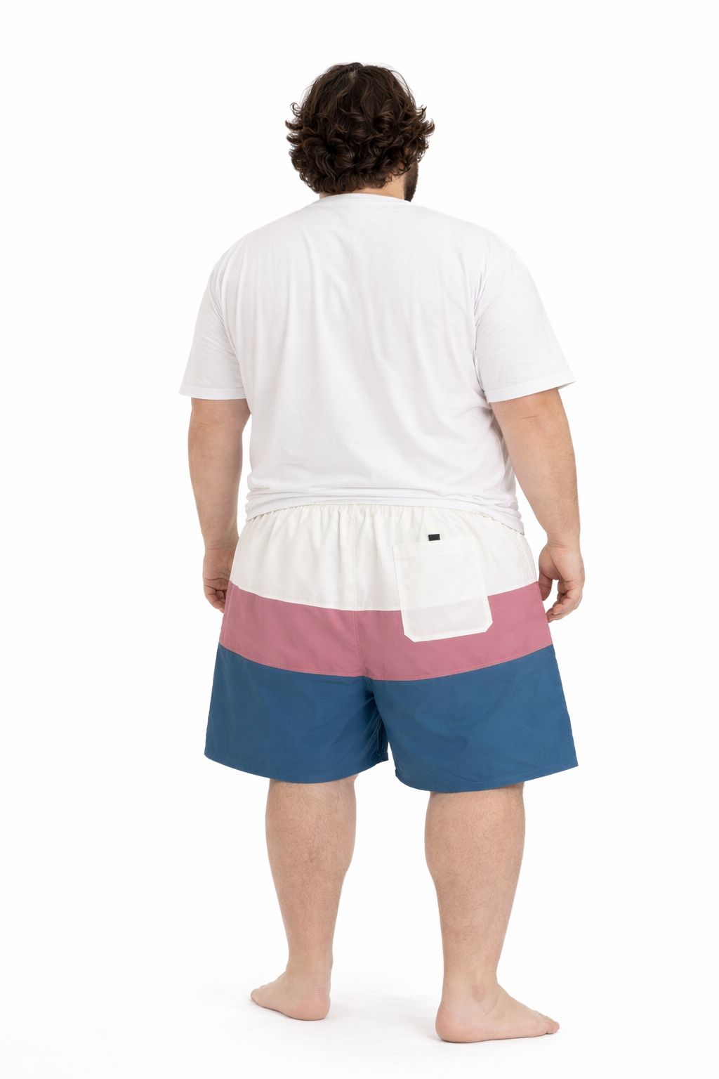 Shorts Tactel Elastano Plus Size Tormenta