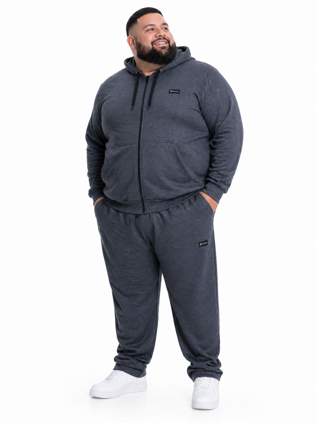 Calça Moletinho Plus Size Tormenta