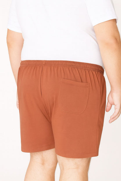 Shorts Moletom Plus Size Tormenta