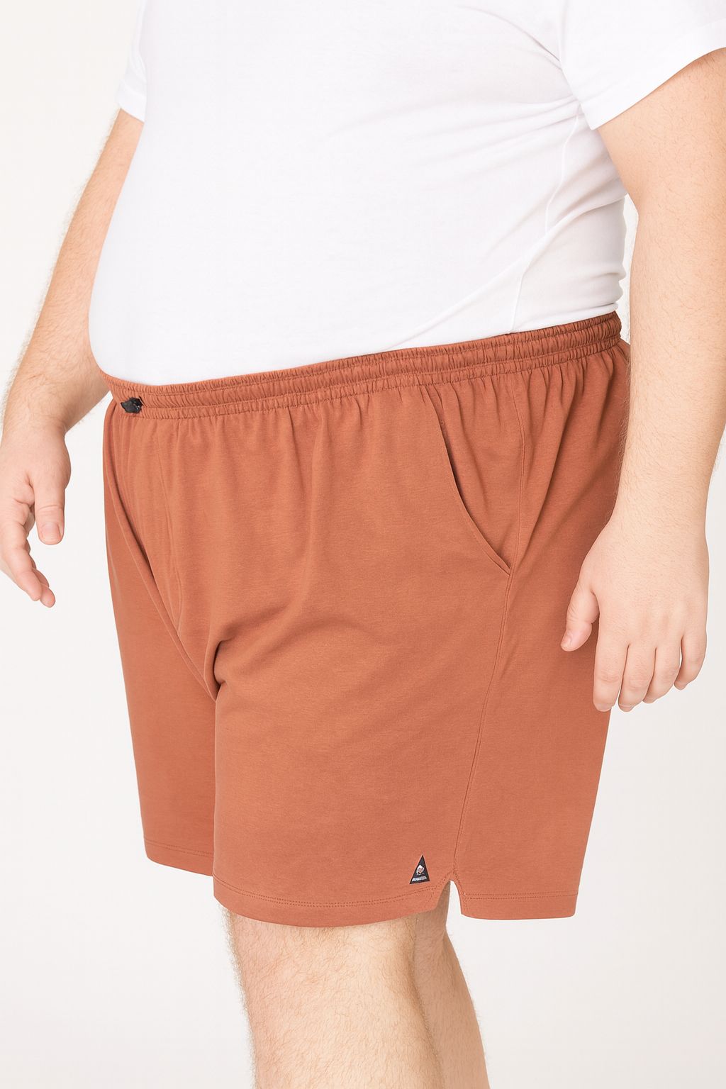 Shorts Moletom Plus Size Tormenta