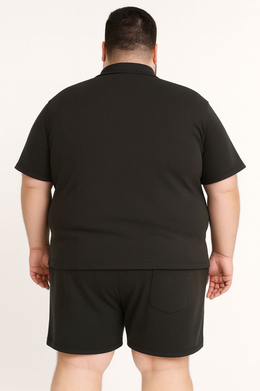 Camisa Waffle Plus Size Tormenta