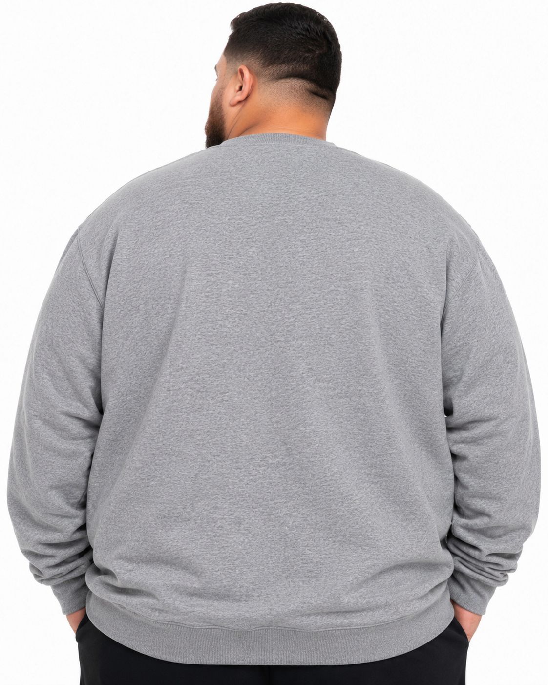 Blusa Moletom Careca Plus Size Tormenta