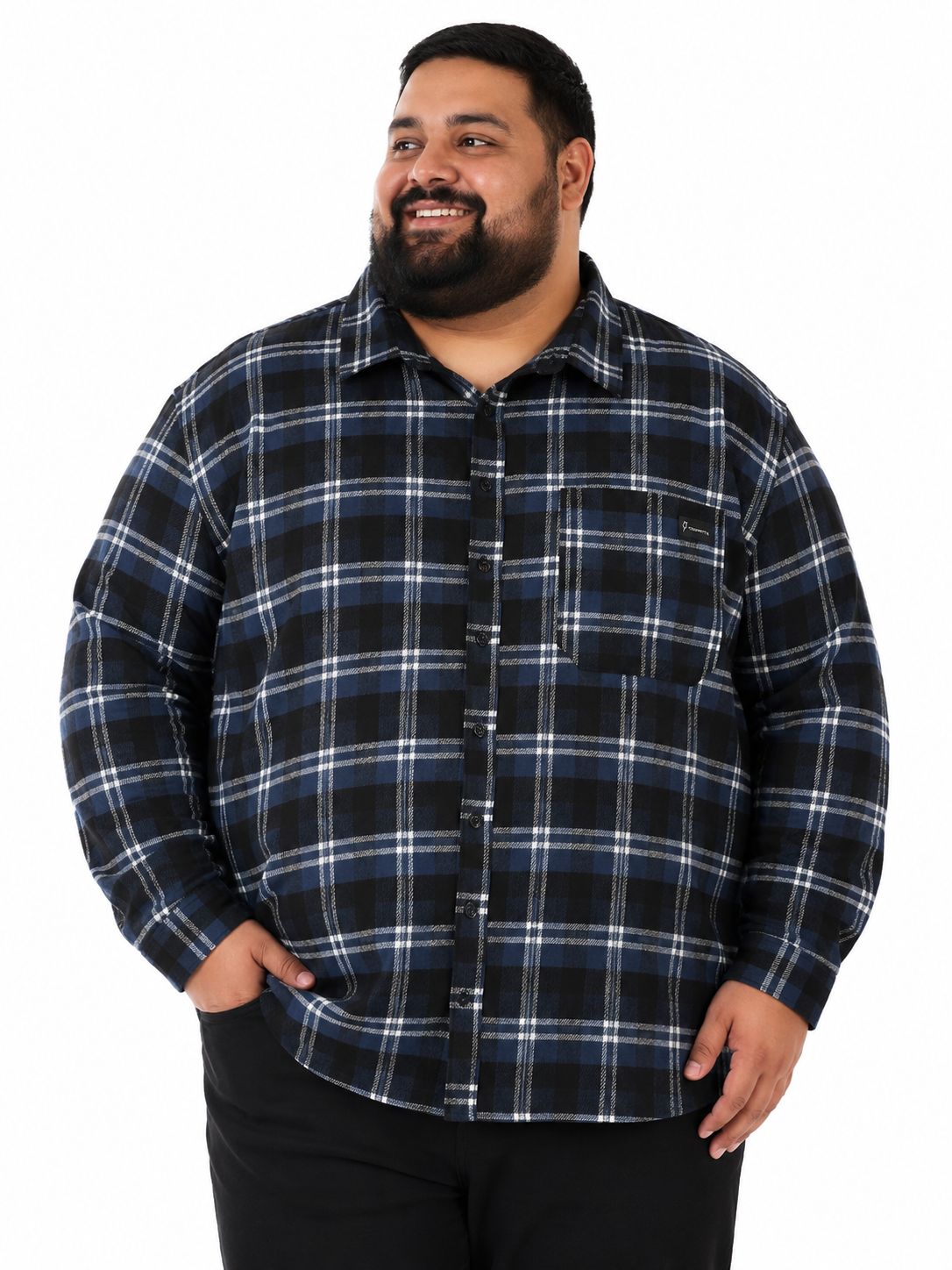 Camisa Xadrez Flanela Plus Size Tormenta