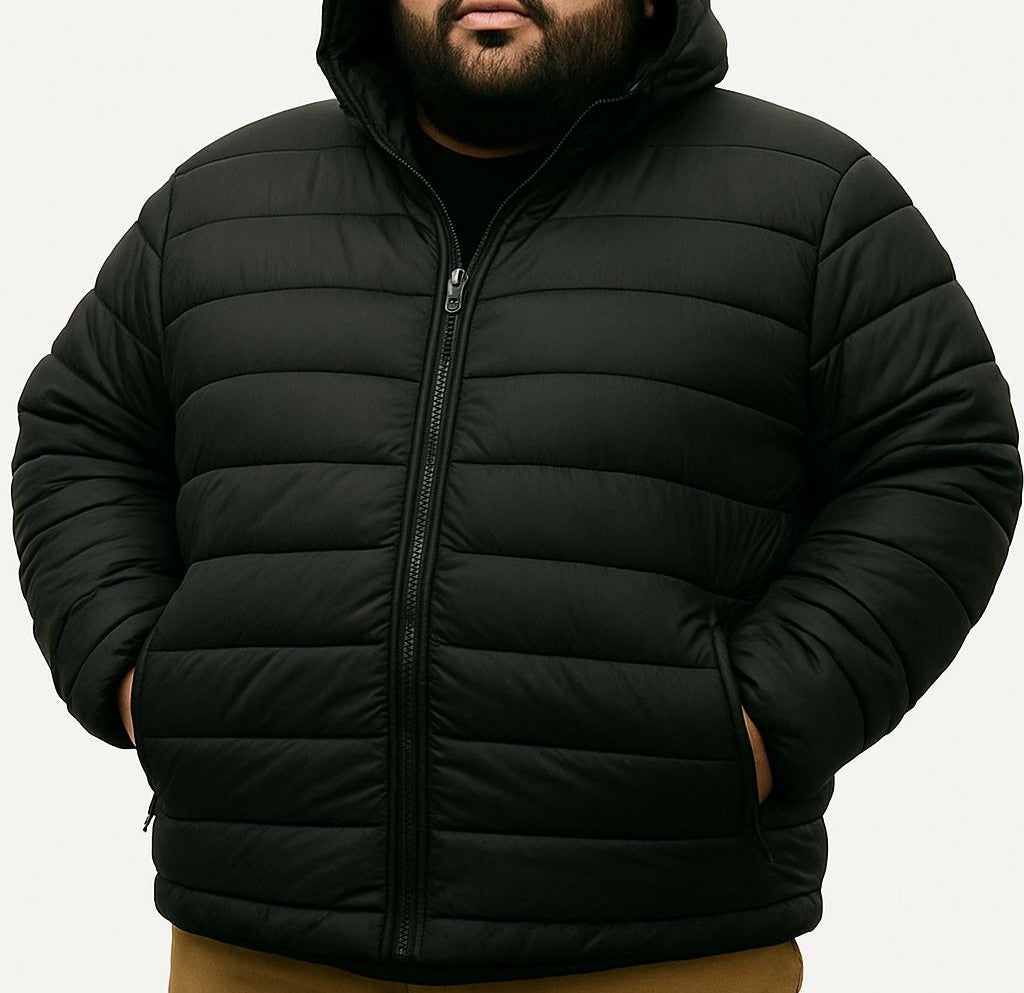 Jaqueta Puffer Plus Size Tormenta