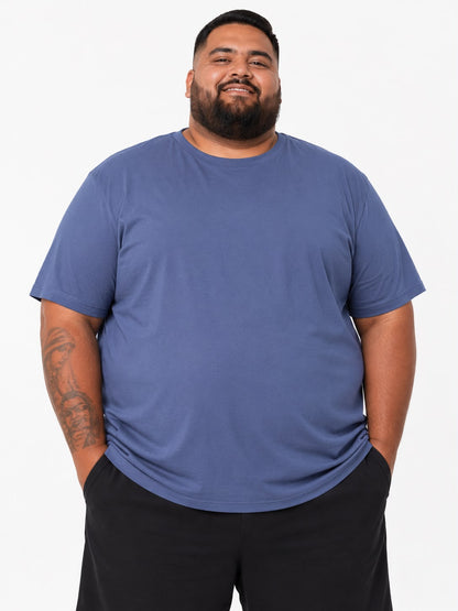 Camiseta Básica Plus Size Tormenta