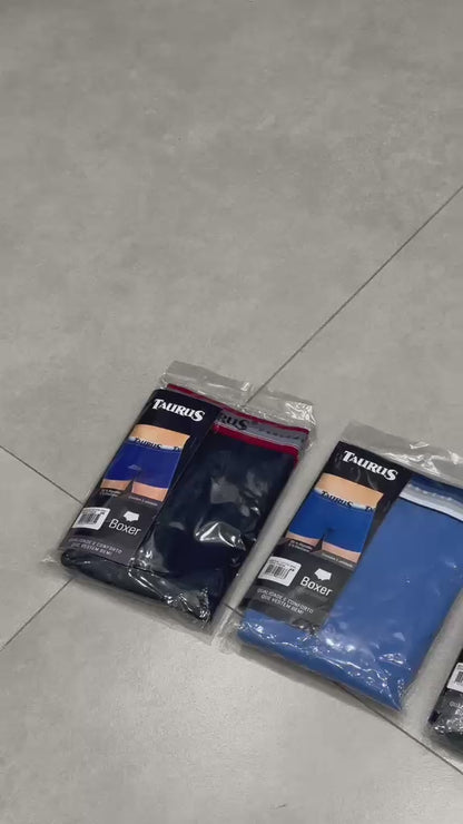 Cueca Boxer Adulto Algodão Taurus