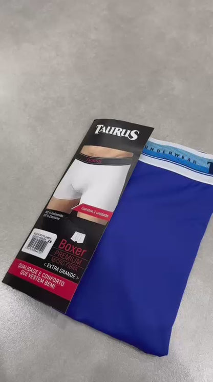 Cueca Boxer Adulto Microfibra Poliamida Taurus